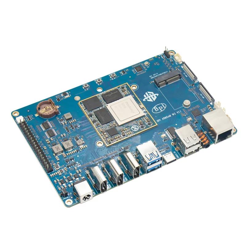 Banana Pi BPI-W3 Açık Kaynaklı - Rockchip Rk3588 Development Board incelemesi ve fiyatı