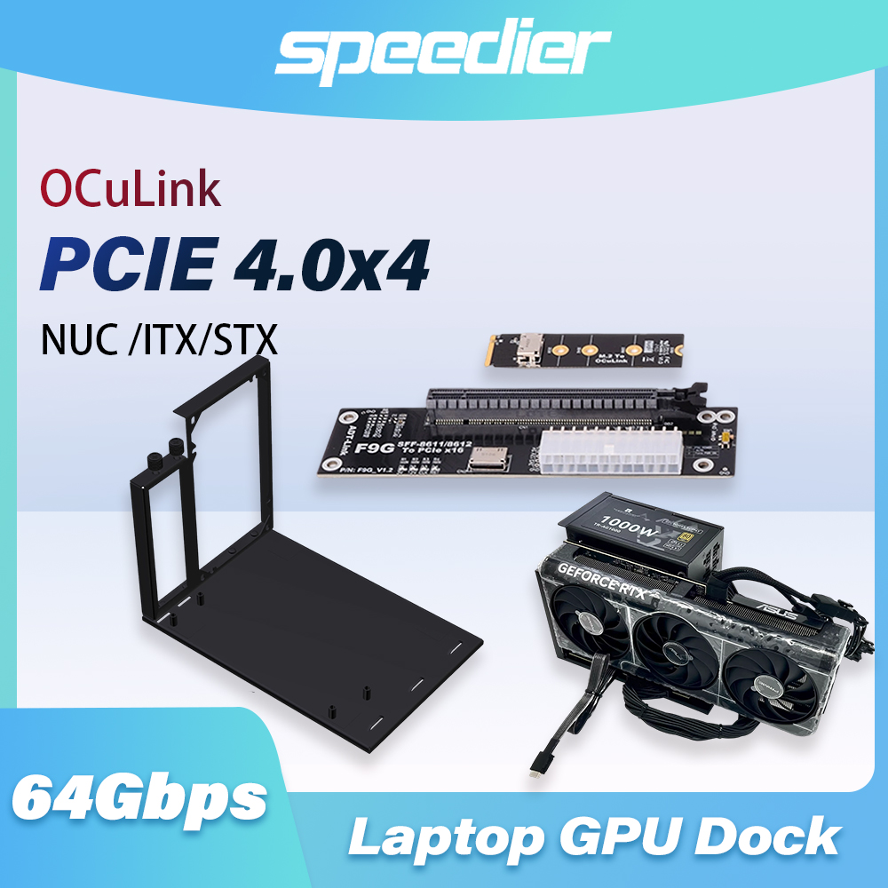 F9G 64Gbps OcuLink - PCIE 4.0  - Oculink Egpu Mini Pc incelemesi ve fiyatı