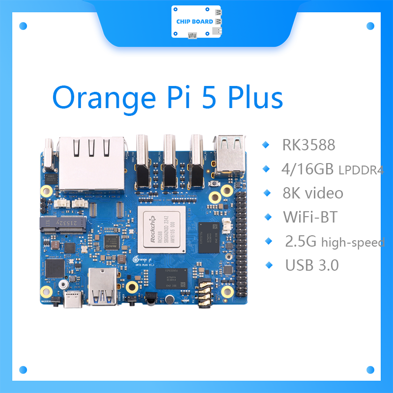 Orange Pi 5 Plus Tek Kartlı Bi - Rockchip Rk3588 Development Board incelemesi ve fiyatı