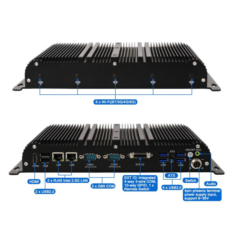 Sağlam Fansız Endüstriyel Bilg - Fanless Industrial Pc Rs485 Core I7 incelemesi ve fiyatı