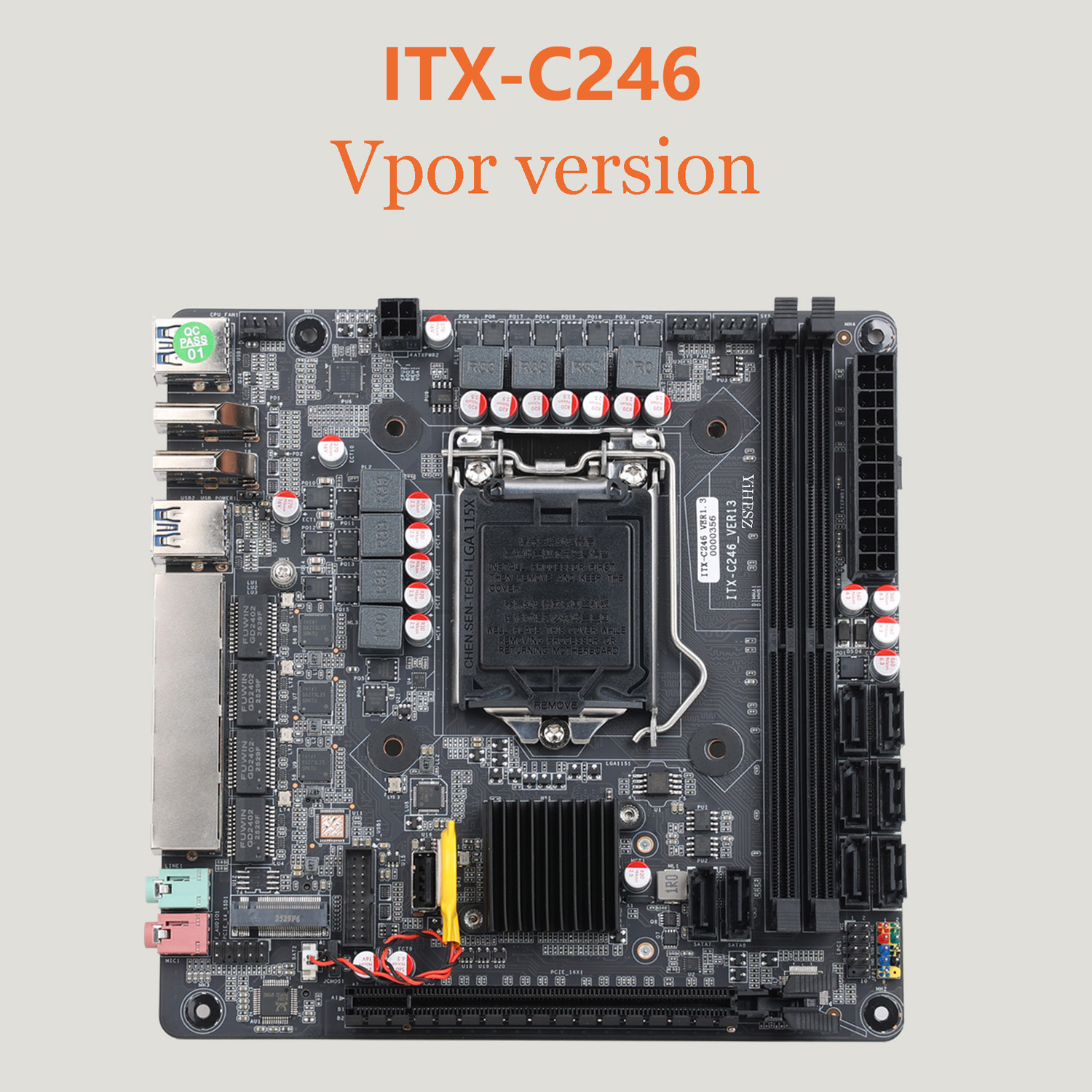 LGA1151 C246 Vpro NAS Anakart  - Nas Motherboard 8 Sata Mini Itx incelemesi ve fiyatı