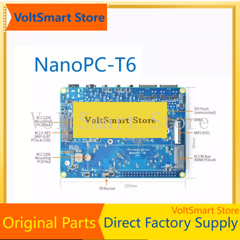 VoltSNanopc T6 Geliştirme Kart - Rockchip Rk3588 Development Board incelemesi ve fiyatı